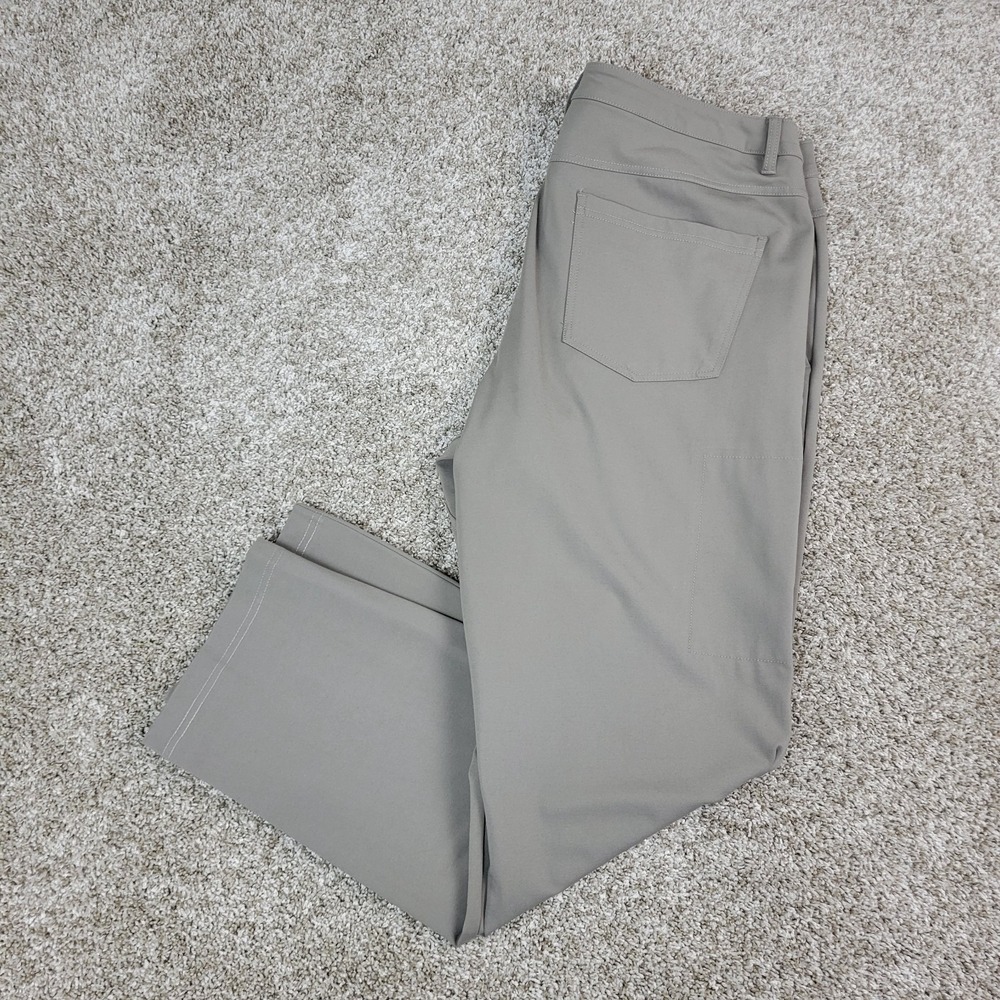 BYLT Premium Basics Mens 38 Solid Beige Performance Stretch Chino Pants